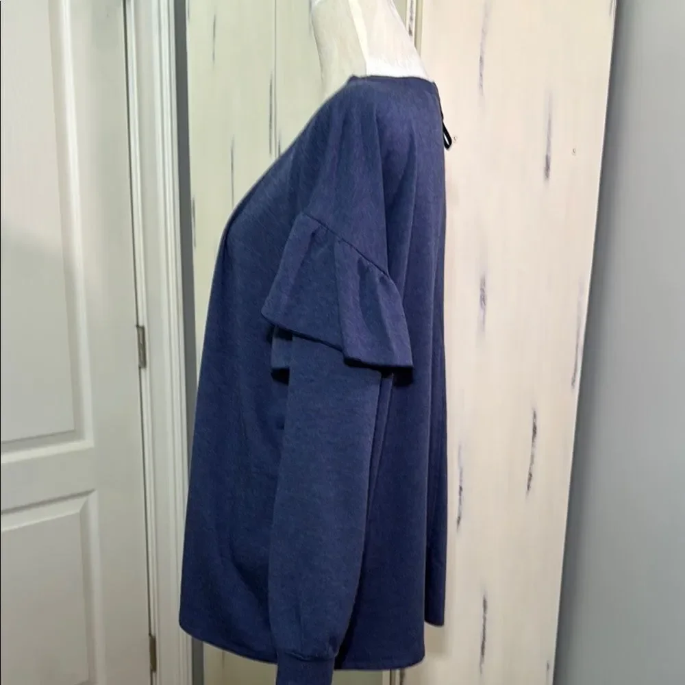 Matilda Jane Deep Blue Long Sleeve Top